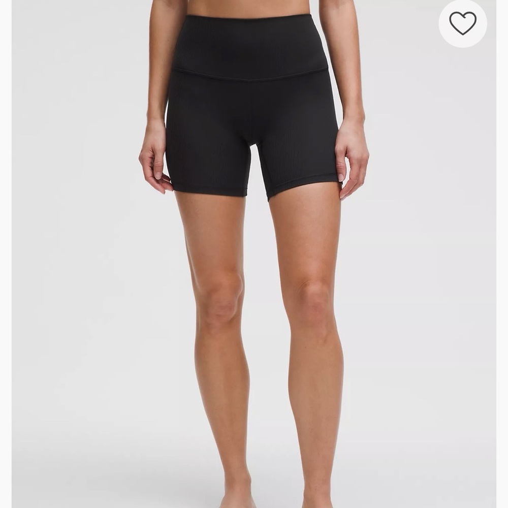 lululemon athletica Black Bike Shorts